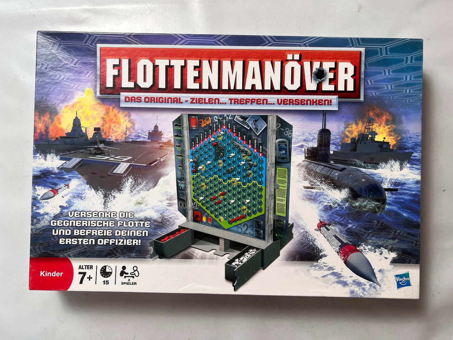 Flottenmanöver 2008 Hasbro Brettspiel Strategie  Vollständig - Ansicht 6
