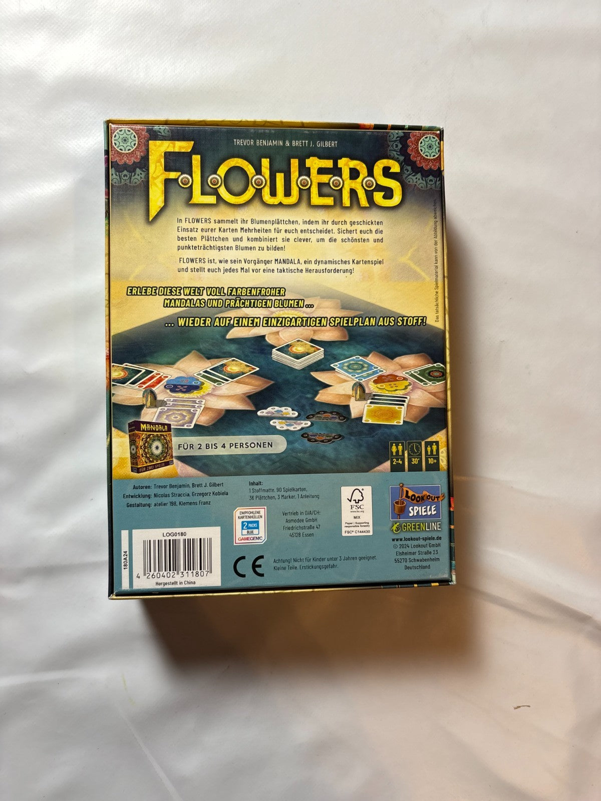 FLOWERS - EIN MANDALA SPIEL VON LOOKOUT GAMES - Vollständig - Ansicht 8