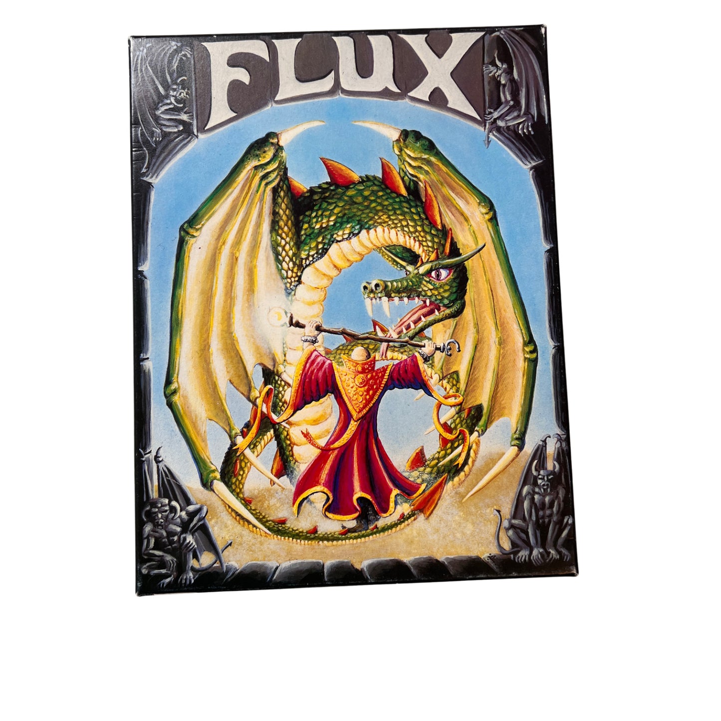 Flux Master of Wizards Fantasy Spiel Wotan Games 1986 – SKU A14480 – Gesellschaftsspiel gebraucht kaufen bei Brettspielimperium