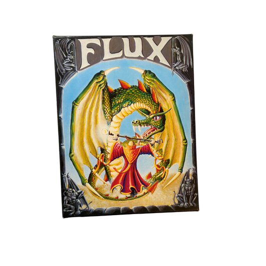 Flux  Master of Wizards Fantasy Spiel  Wotan Games  1986  Unbespielt - Ansicht 1