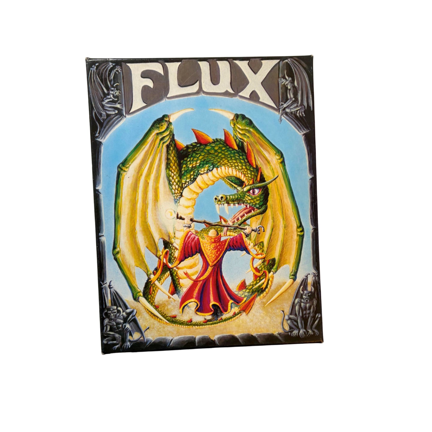 Flux - Master of Wizards Fantasy Spiel - Wotan Games - 1986 - Unbespielt – SKU A13703 – Gesellschaftsspiel gebraucht kaufen bei Brettspielimperium
