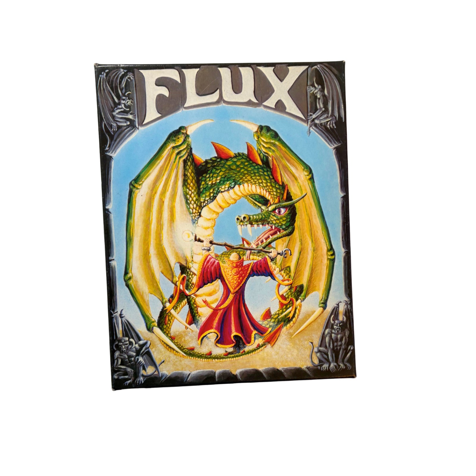 Flux - Master of Wizards Fantasy Spiel - Wotan Games - 1986 - Unbespielt – SKU A13703 – Gesellschaftsspiel gebraucht kaufen bei Brettspielimperium