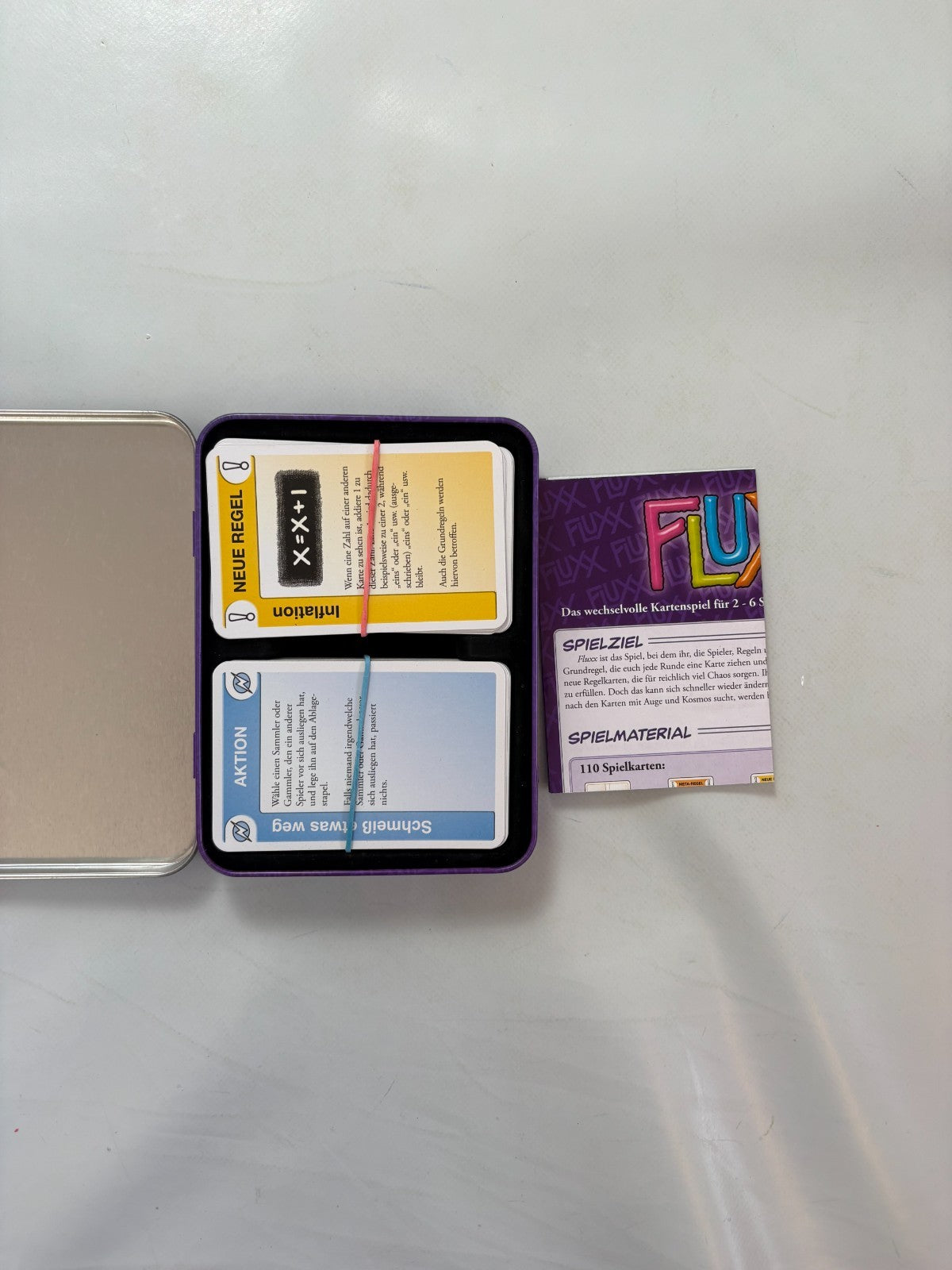 FLUXX Kartenspiel Pegasus Spiel Die Regeln bestimmst du  Vollständig - Ansicht 6