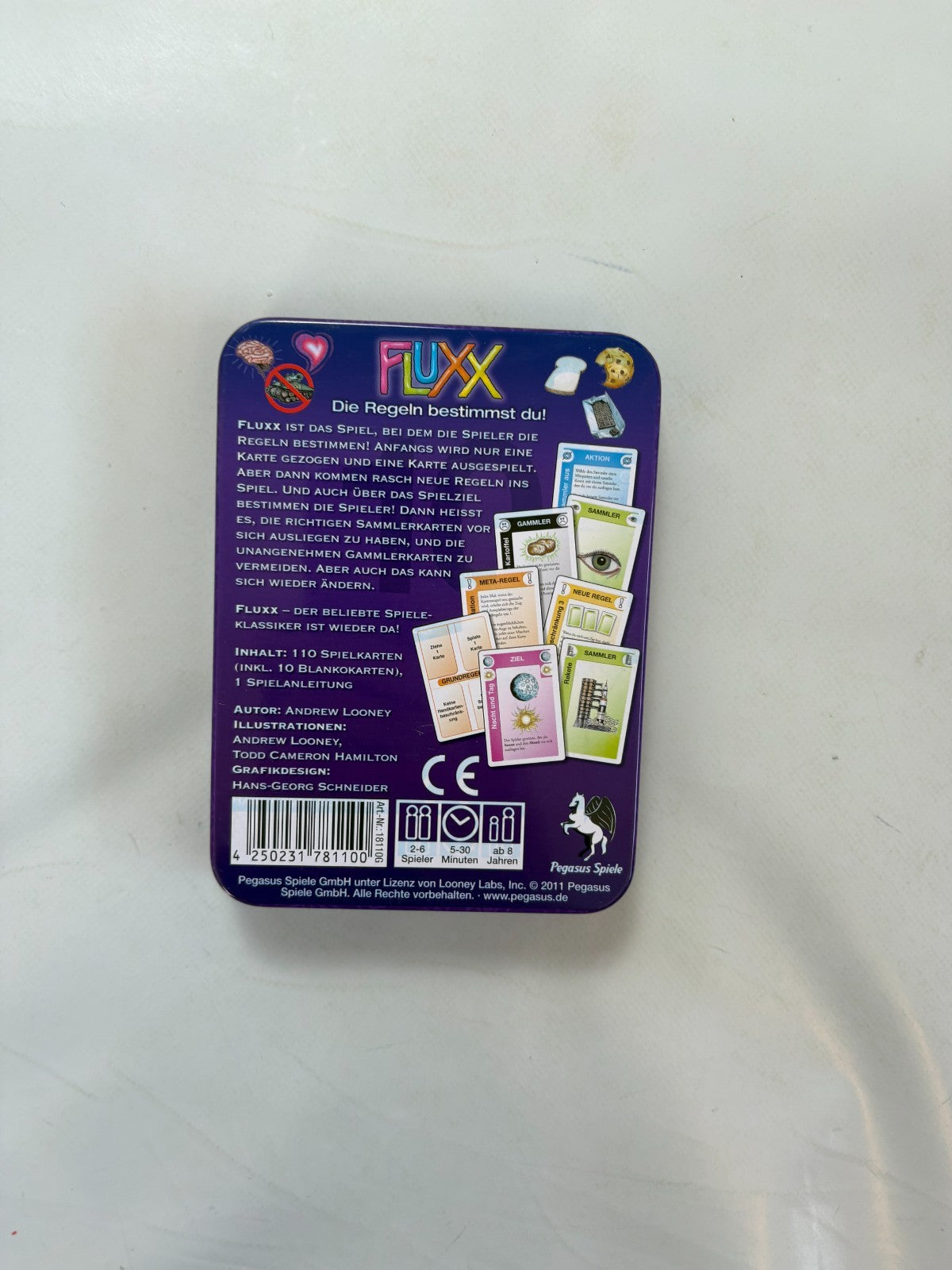 FLUXX Kartenspiel Pegasus Spiel Die Regeln bestimmst du  Vollständig - Ansicht 8