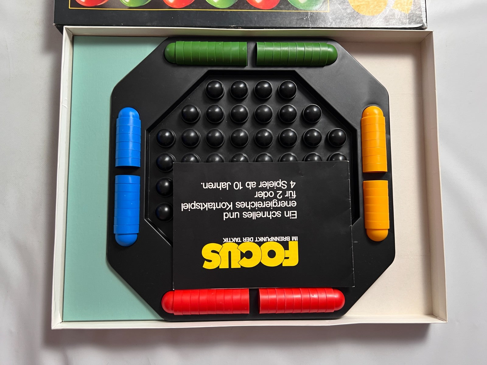 Focus Parker Spiel des Jahres 1981 Brettspiel  Vintage  Vollständig - Ansicht 3