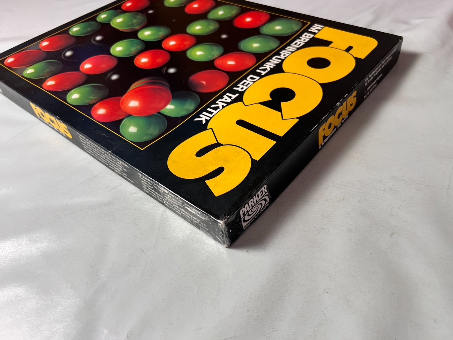 Focus Parker Spiel des Jahres 1981 Brettspiel  Vintage  Vollständig - Ansicht 7