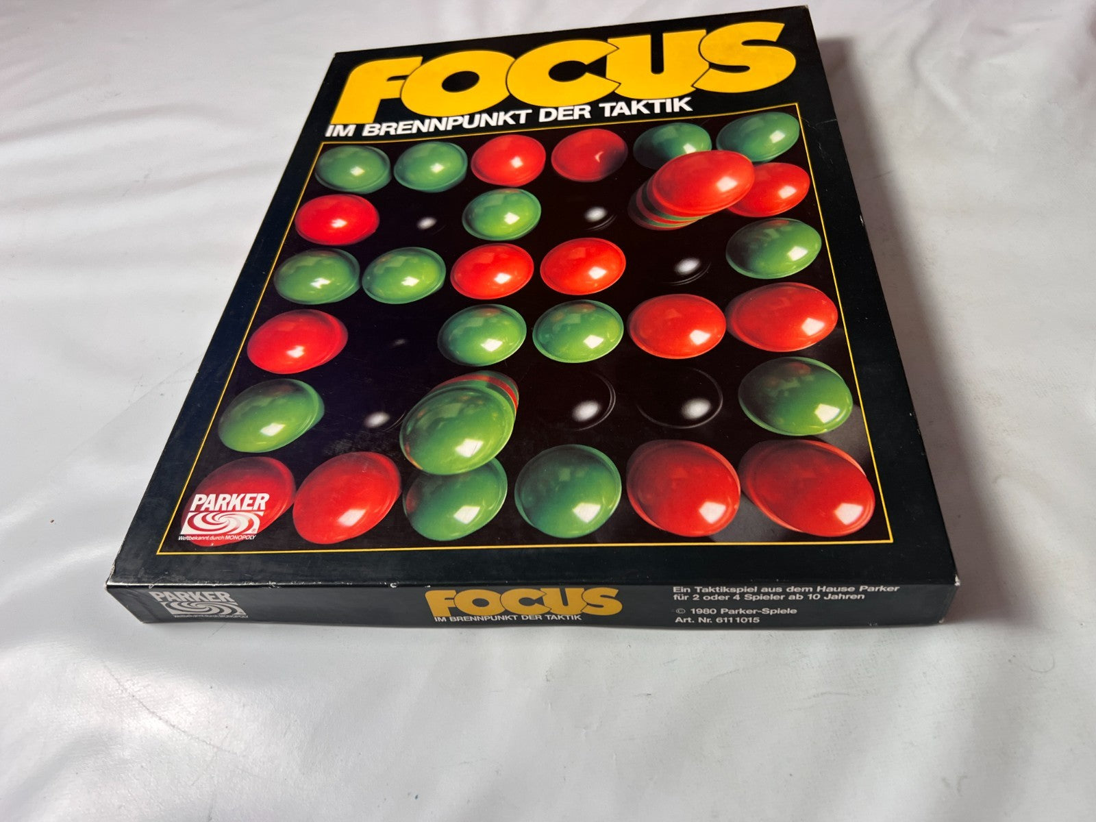 Focus Parker Spiel des Jahres 1981 Brettspiel  Vintage  Vollständig - Ansicht 9