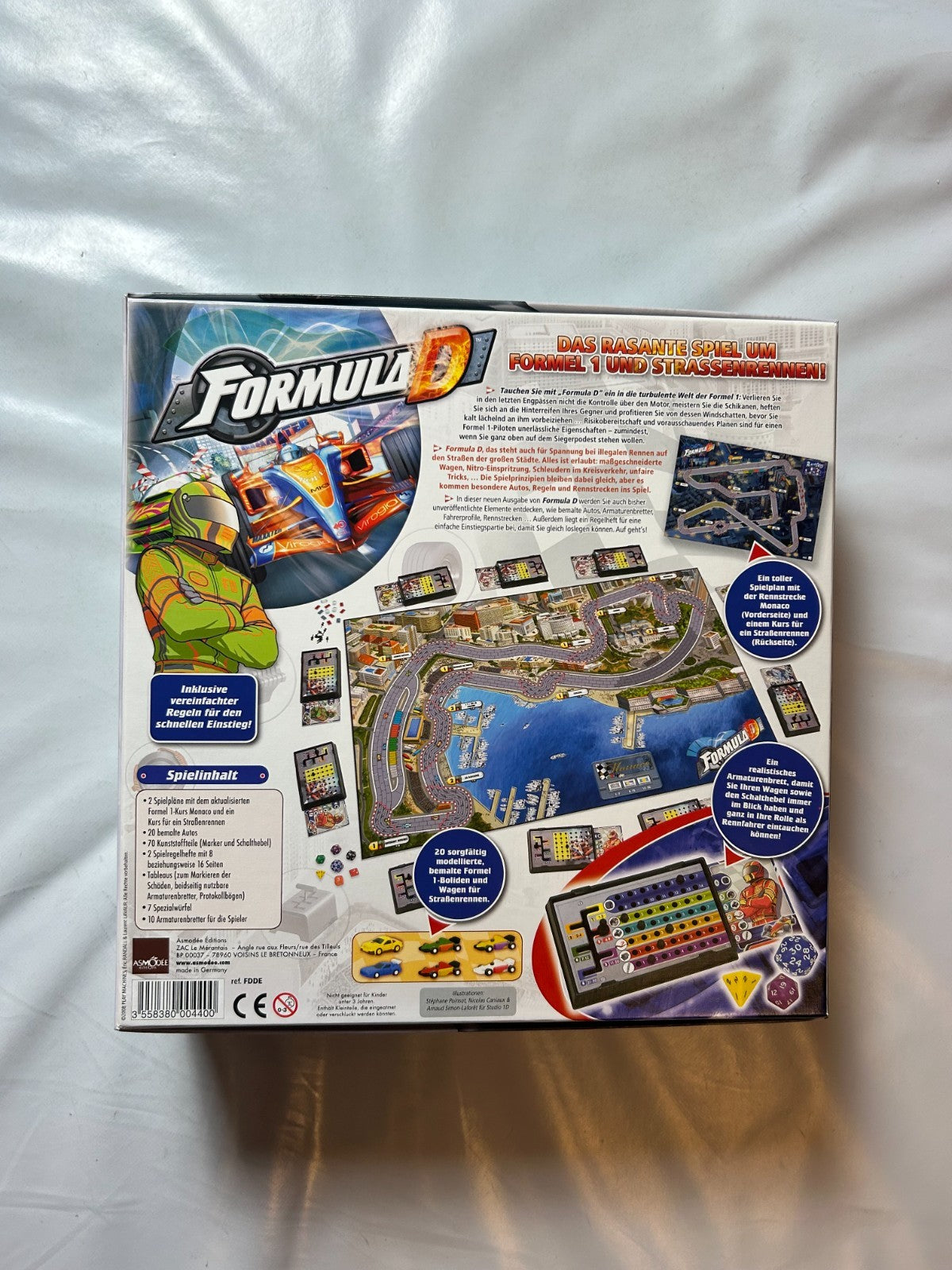 Formula D   deutsche Version Brettspiel (Asmodee), 2008  Unbespielt - Ansicht 14