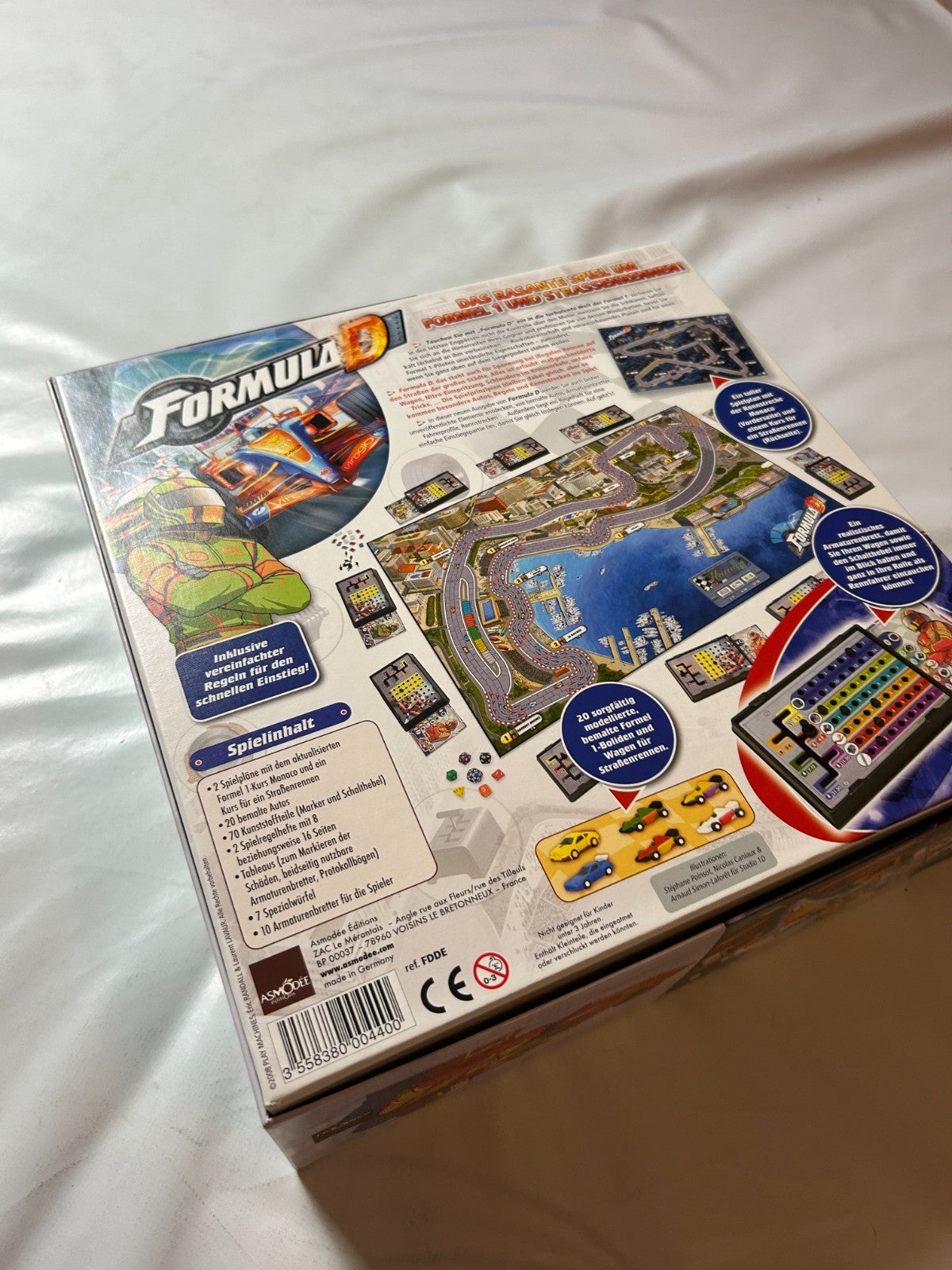 Formula D   deutsche Version Brettspiel (Asmodee), 2008  Unbespielt - Ansicht 17