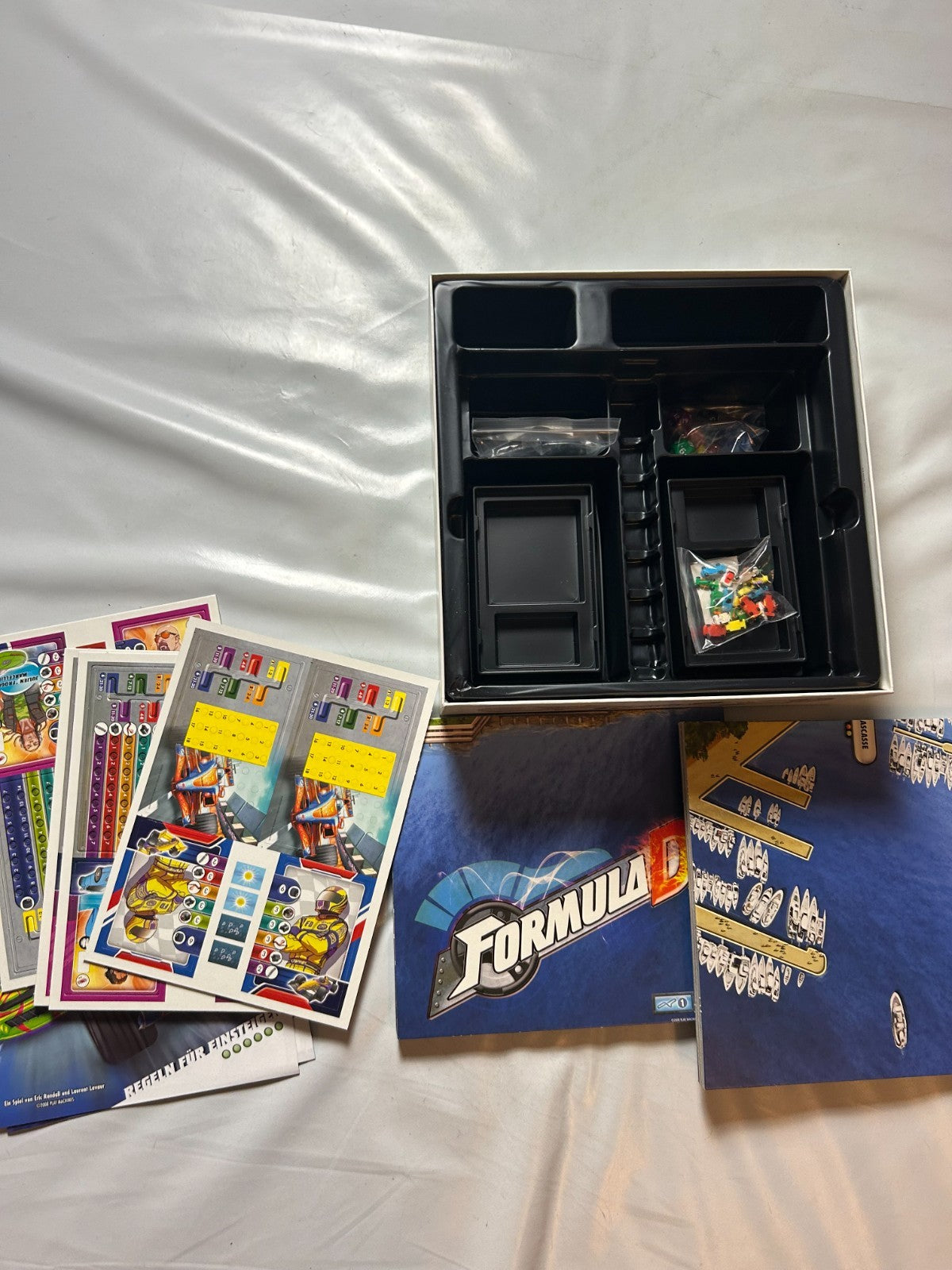 Formula D   deutsche Version Brettspiel (Asmodee), 2008  Unbespielt - Ansicht 6