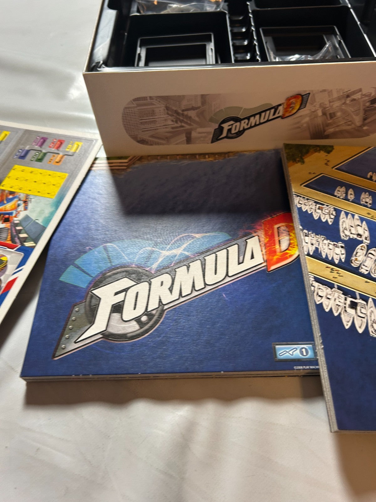 Formula D   deutsche Version Brettspiel (Asmodee), 2008  Unbespielt - Ansicht 9