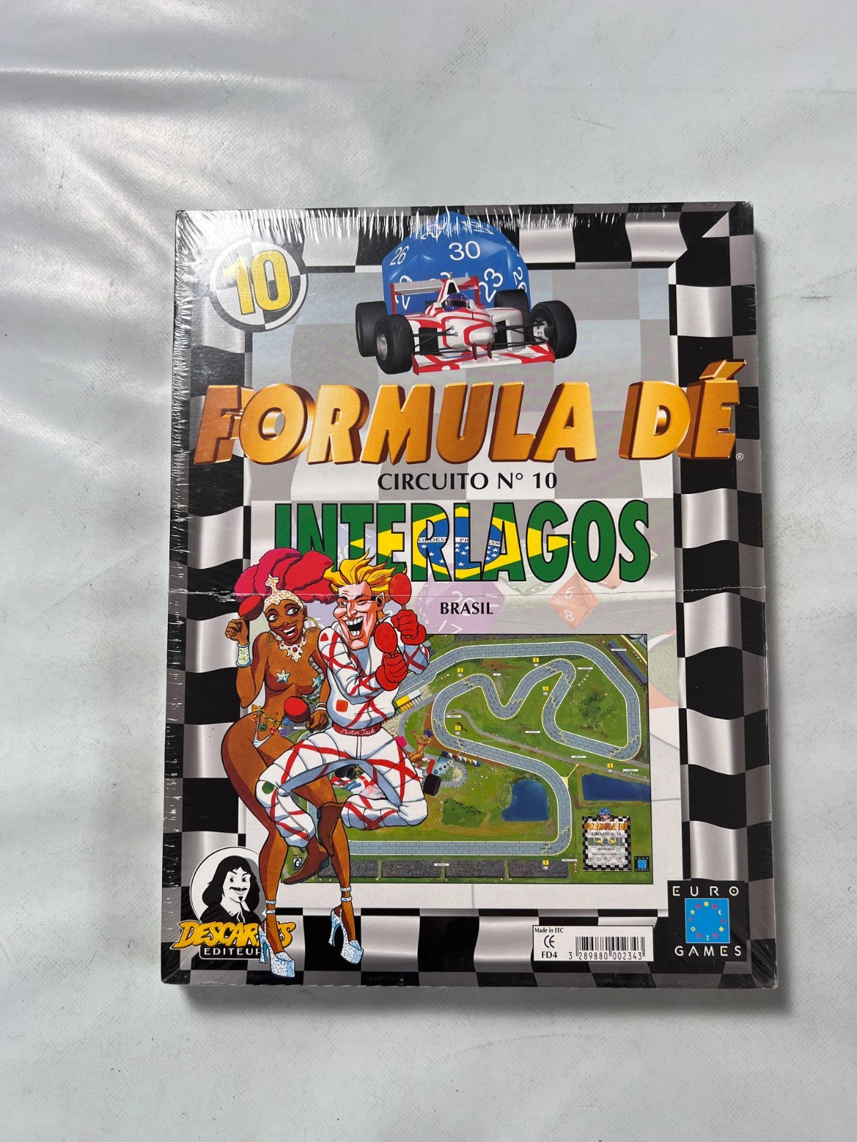 FORMULA DE ESTORIL NO 9 & INTERLAGOS NO 10 EUROGAMES DESCARTES  NEU in Folie - Ansicht 7