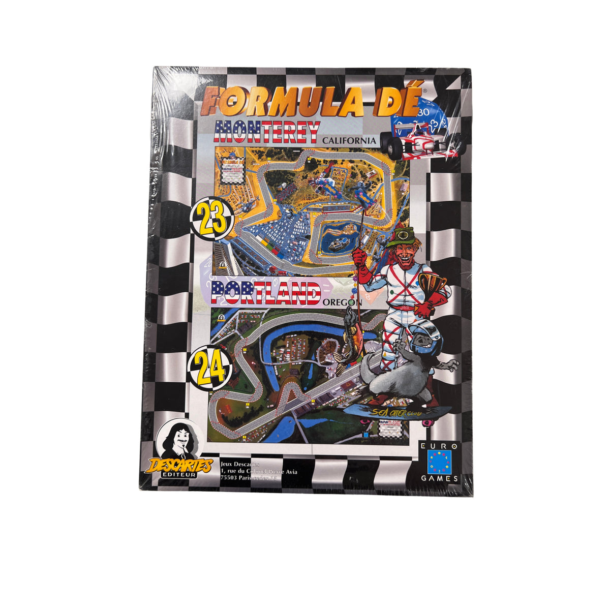 FORMULA DE - NO 23 - NO 26 MONTEREY & PORTLAND & ELKHART LAKE & INDIANA - NEU – SKU A13283 – Gesellschaftsspiel gebraucht kaufen bei Brettspielimperium