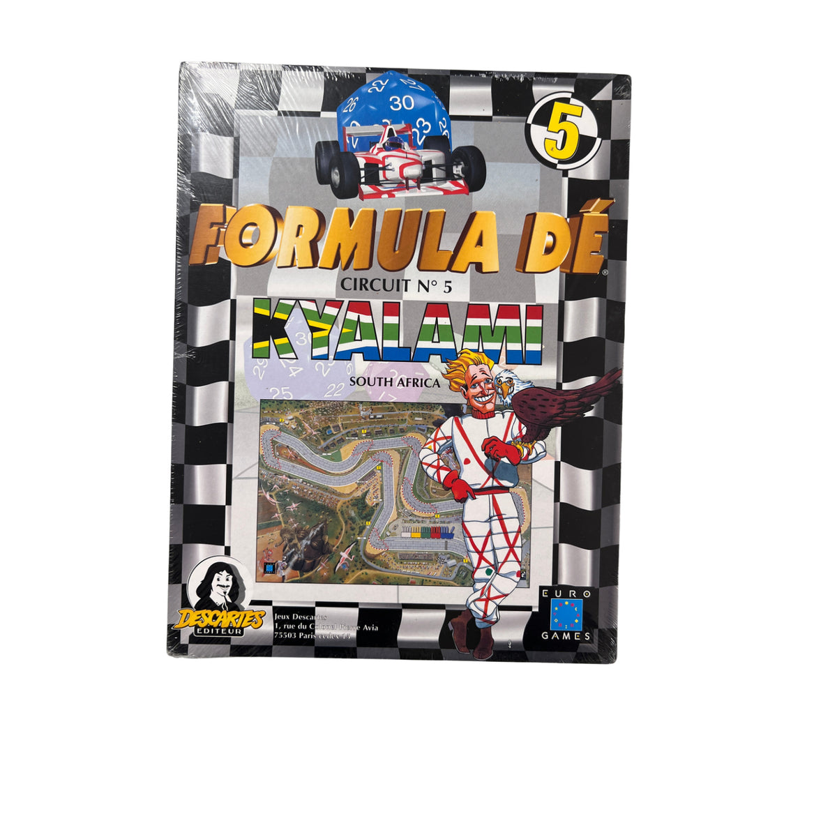 Formula De Strecken 5 & 6 KYALAMI & IMOLA Erweiterung - NEU – SKU A13293 – Gesellschaftsspiel gebraucht kaufen bei Brettspielimperium