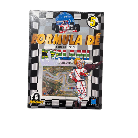 Formula De Strecken 5 & 6 KYALAMI & IMOLA Erweiterung - NEU – SKU A13293 – Gesellschaftsspiel gebraucht kaufen bei Brettspielimperium