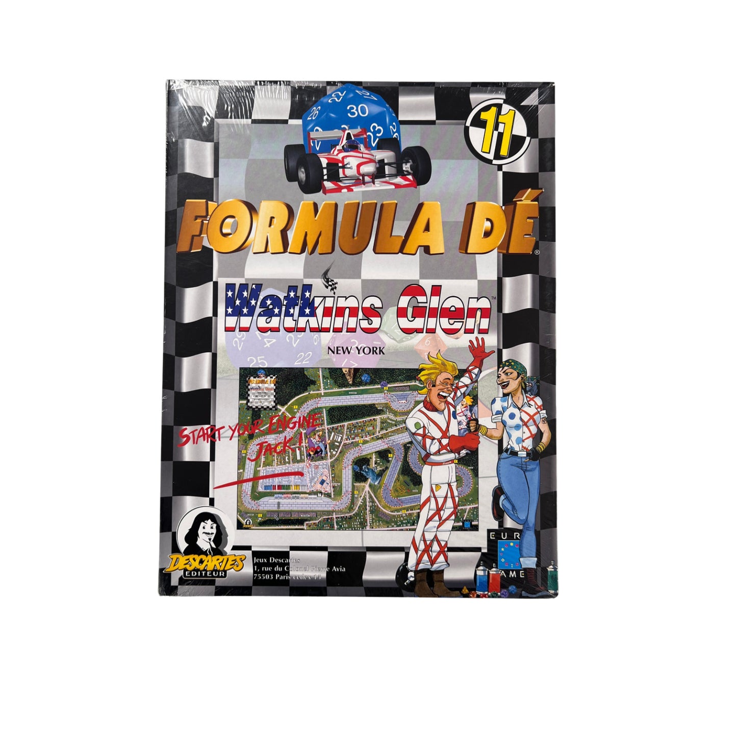 Formula De Tracks #11 & #12 Watkins Glen & Silverstone Erweiterung - NEU – SKU A13286 – Gesellschaftsspiel gebraucht kaufen bei Brettspielimperium