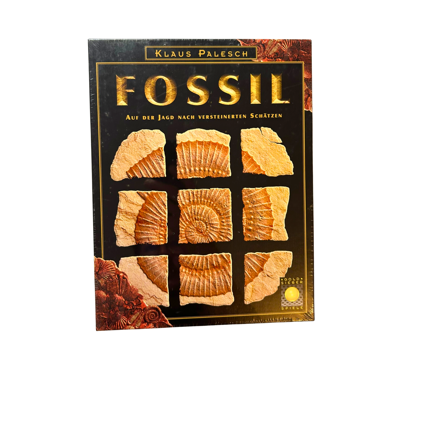 Fossil – Goldsieber Brettspiel Spiel - Neu in Folie - Ansicht 1