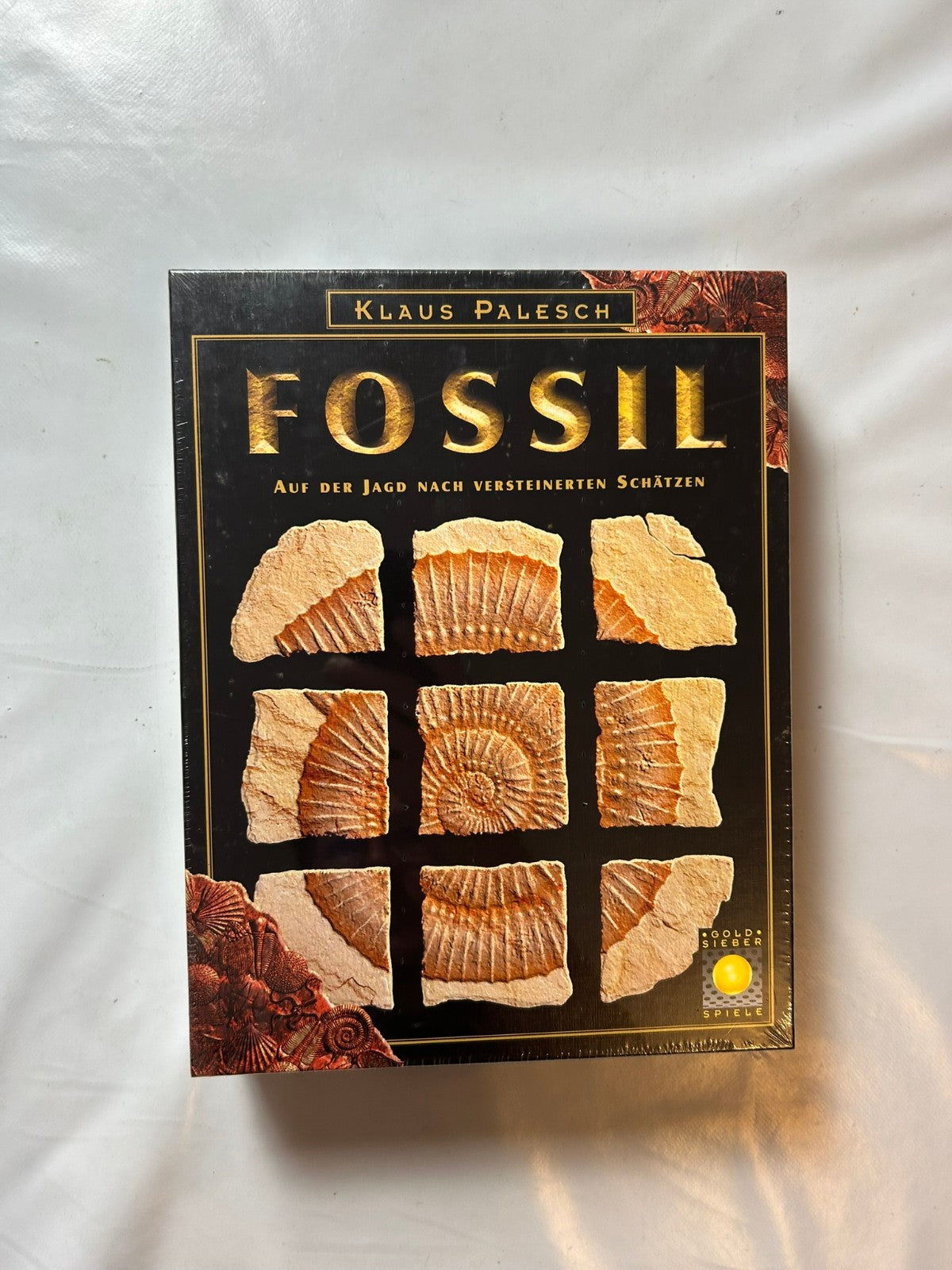 Fossil – Goldsieber Brettspiel Spiel - Neu in Folie - Ansicht 2