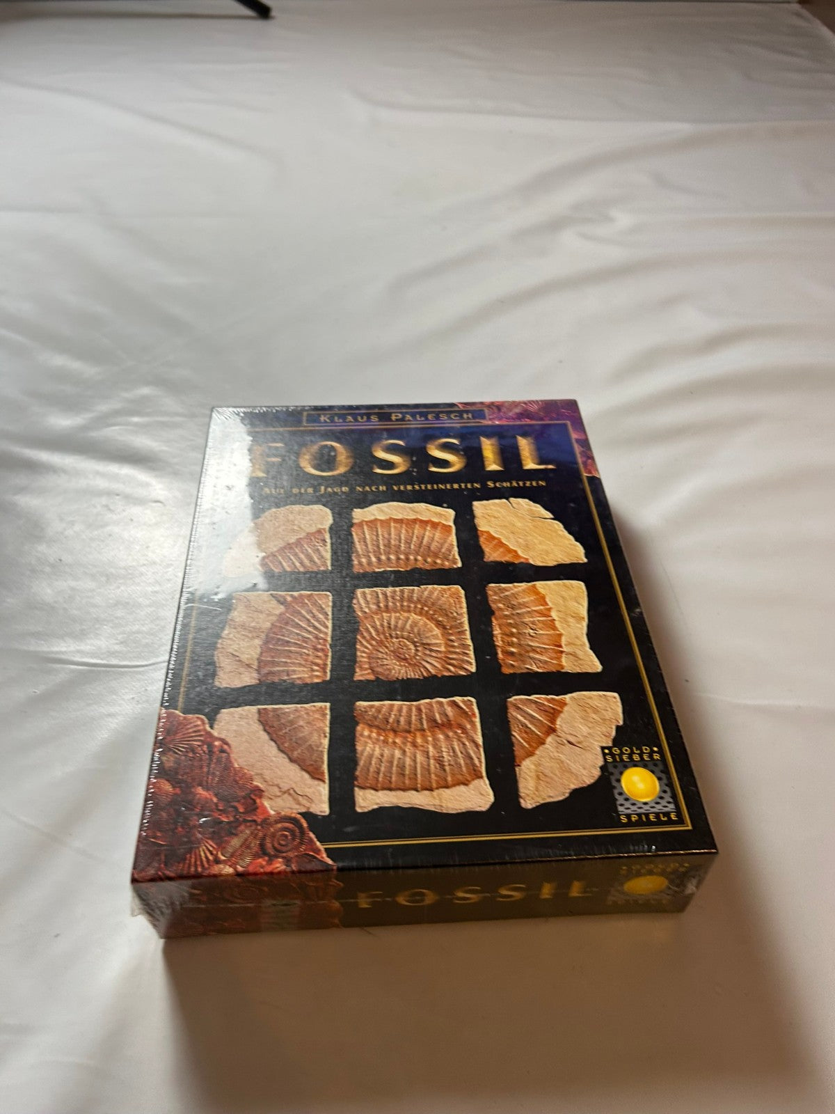 Fossil – Goldsieber Brettspiel Spiel - Neu in Folie - Ansicht 3