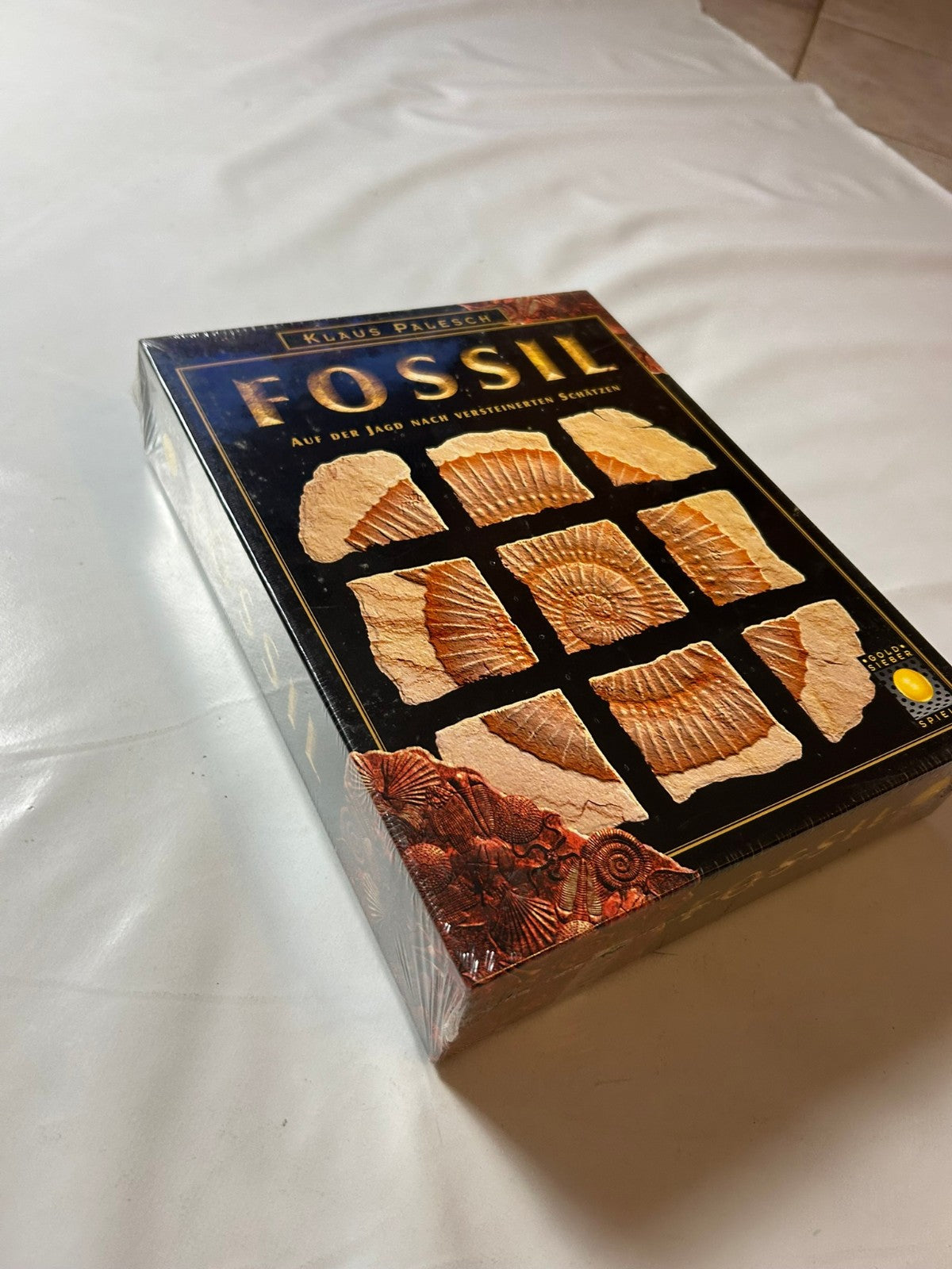 Fossil – Goldsieber Brettspiel Spiel - Neu in Folie - Ansicht 5