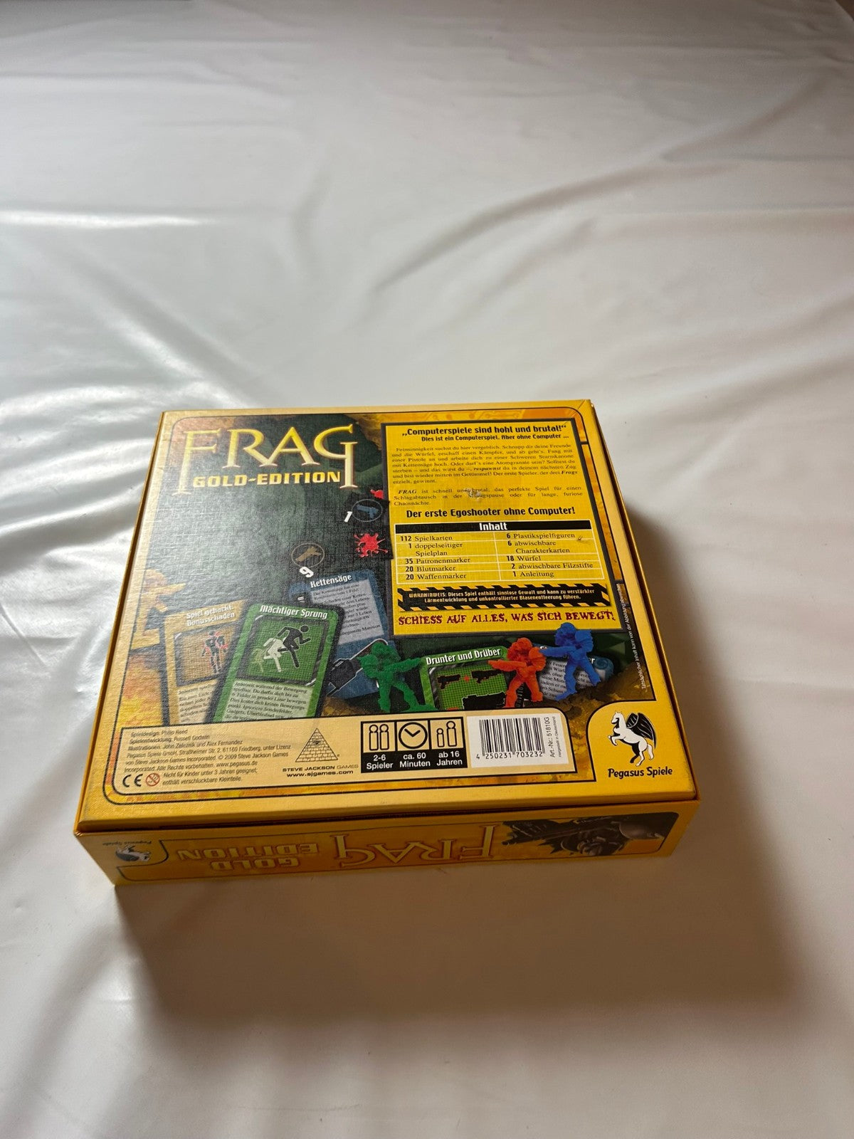 Frag Gold Edition Spiel Pegasus Spiele Deathmatch Shoot  Unbespielt - Ansicht 12