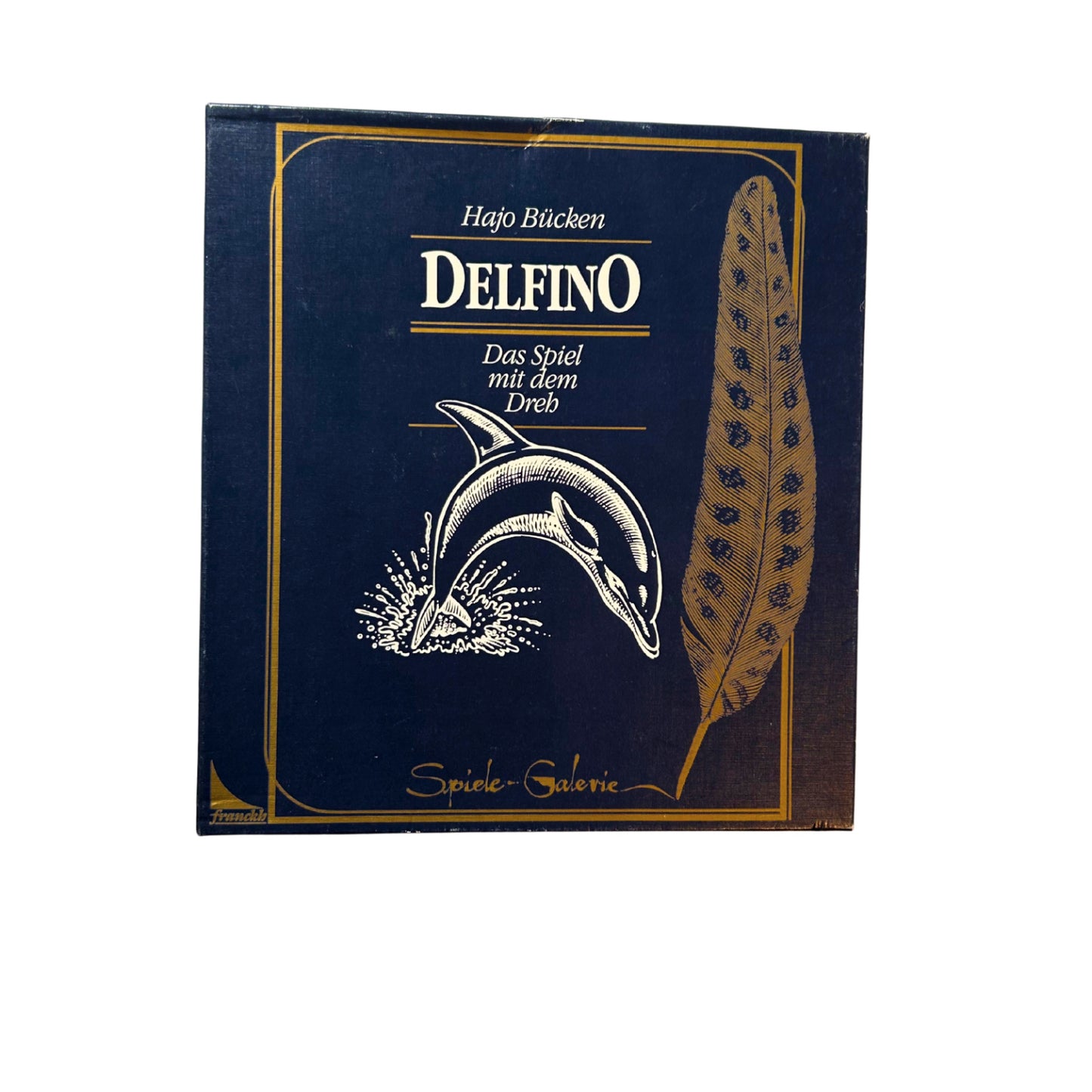 FRANCKH'SCHE - SPIELE GALERIE - DELFINO – SKU A12302 – Gesellschaftsspiel gebraucht kaufen bei Brettspielimperium