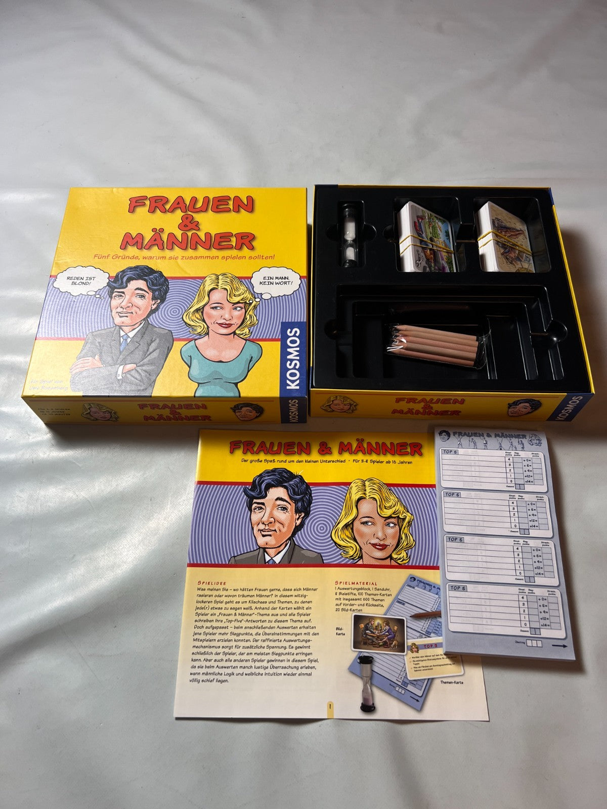 Frauen & Männer KOSMOS Brettspiel Gesellschaftsspiel - Vollständig - Ansicht 3