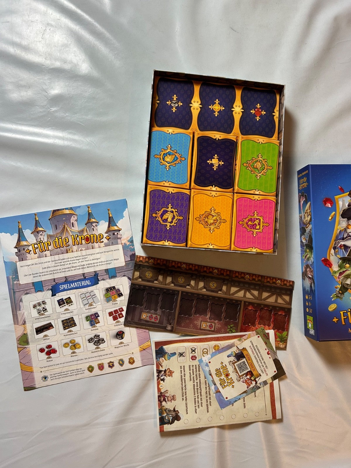 Für die Krone Asmodee Brettspiel Spiel - Vollständig - Ansicht 6