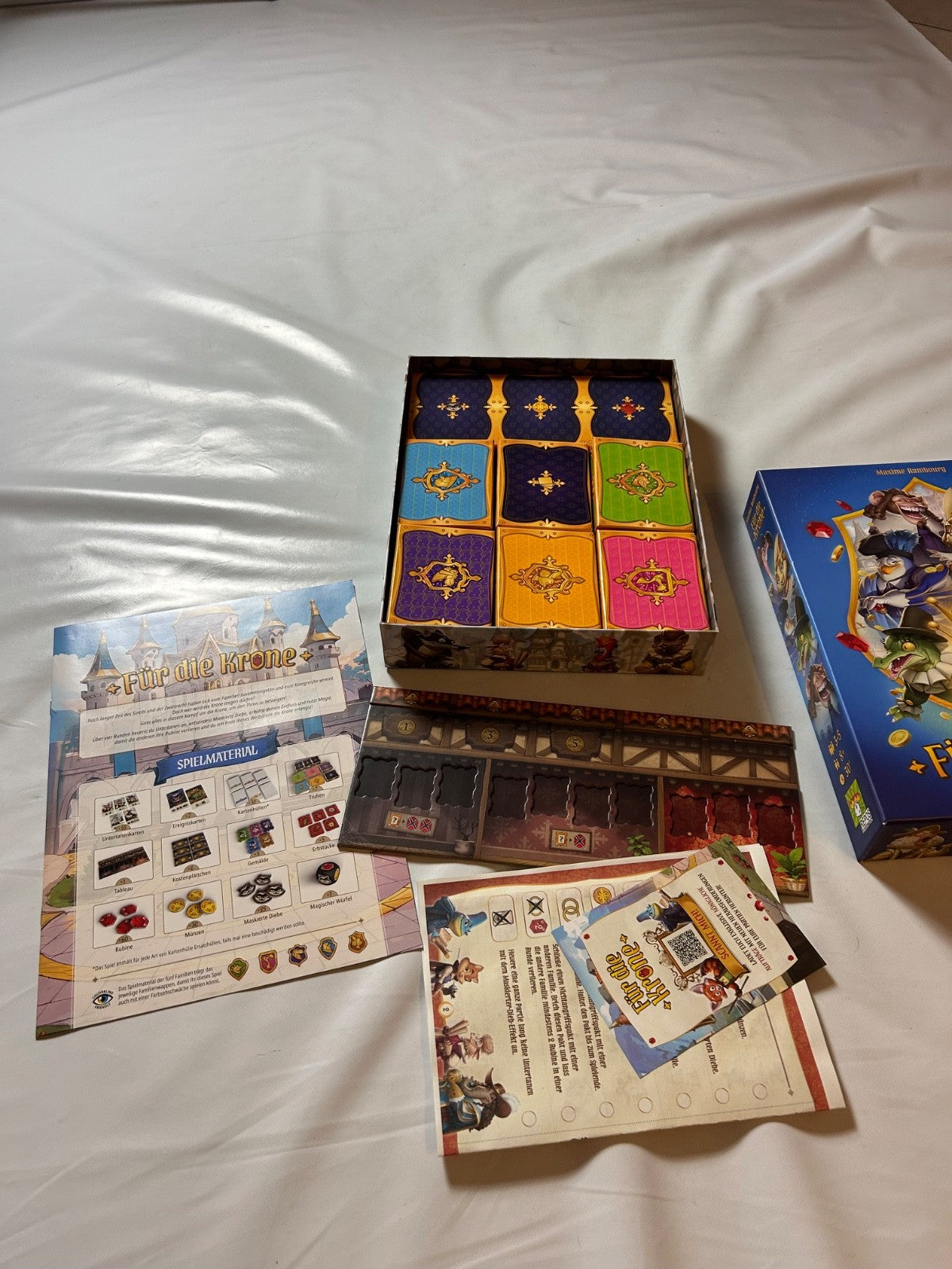 Für die Krone Asmodee Brettspiel Spiel - Vollständig - Ansicht 7
