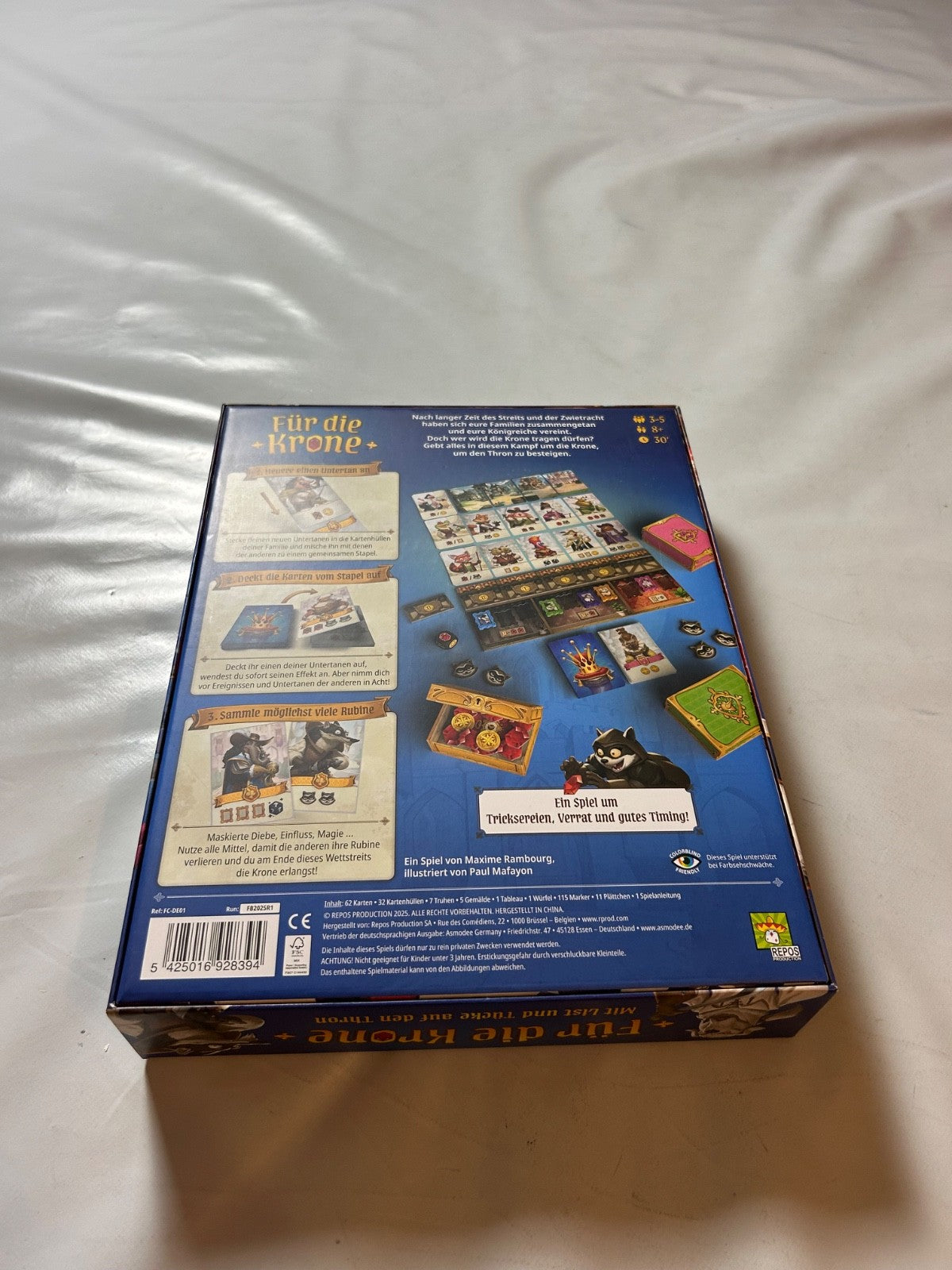 Für die Krone Asmodee Brettspiel Spiel - Vollständig - Ansicht 9