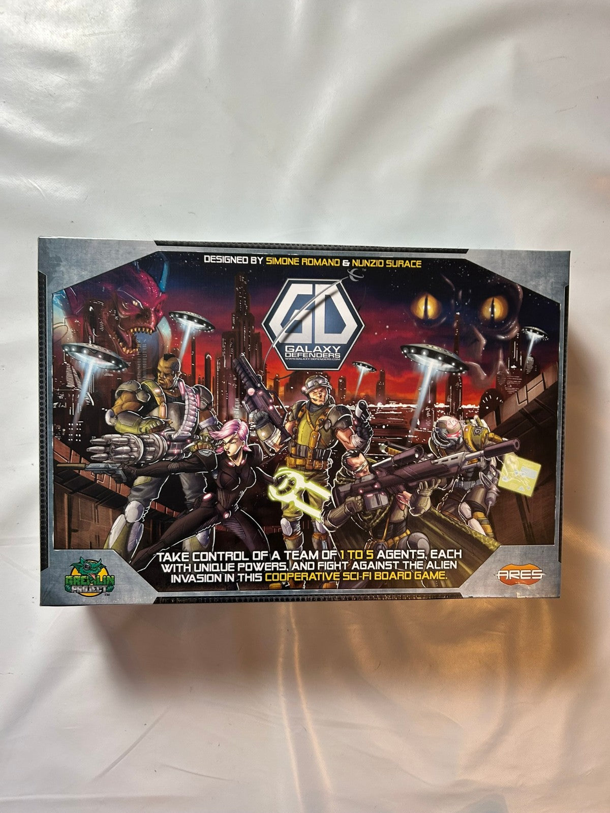 Galaxy Defenders Brettspiel Englische Ausgabe Ares  Neu in Folie - Ansicht 2