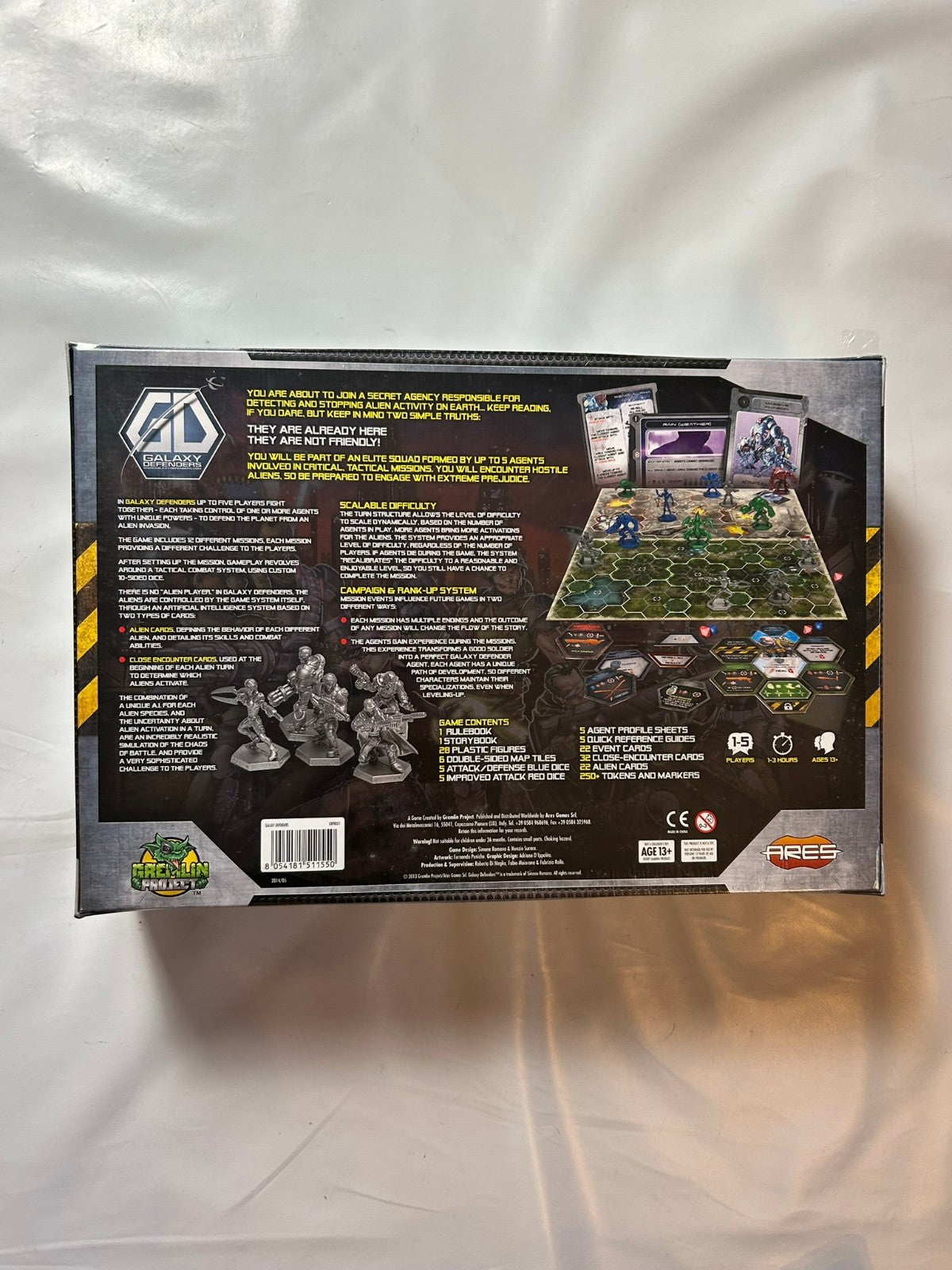 Galaxy Defenders Brettspiel Englische Ausgabe Ares  Neu in Folie - Ansicht 6