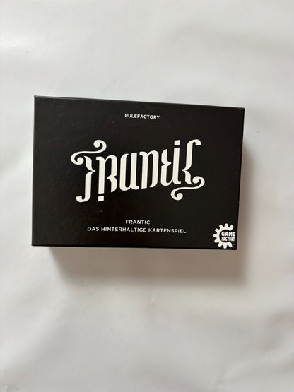 Game Factory - Frantic Das hinterhältige Kartenspiel - Vollständig - Ansicht 2