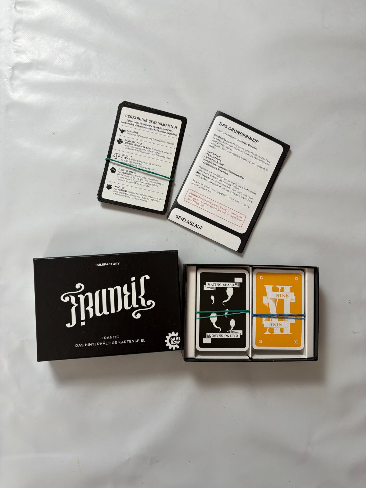 Game Factory - Frantic Das hinterhältige Kartenspiel - Vollständig - Ansicht 6