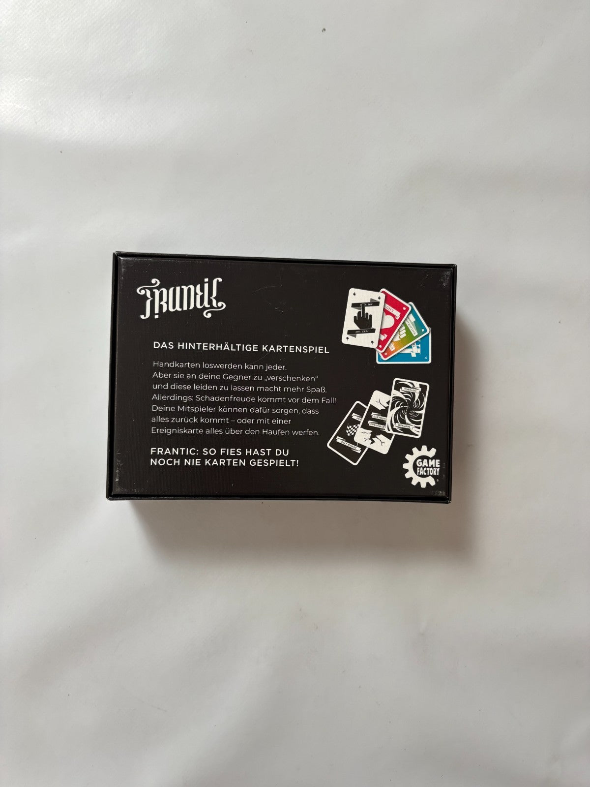 Game Factory - Frantic Das hinterhältige Kartenspiel - Vollständig - Ansicht 8
