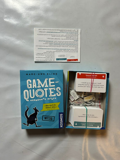 Game of Quotes Verrückte Zitate - Kosmos - Ab 12 Jahren - Vollständig - Ansicht 6