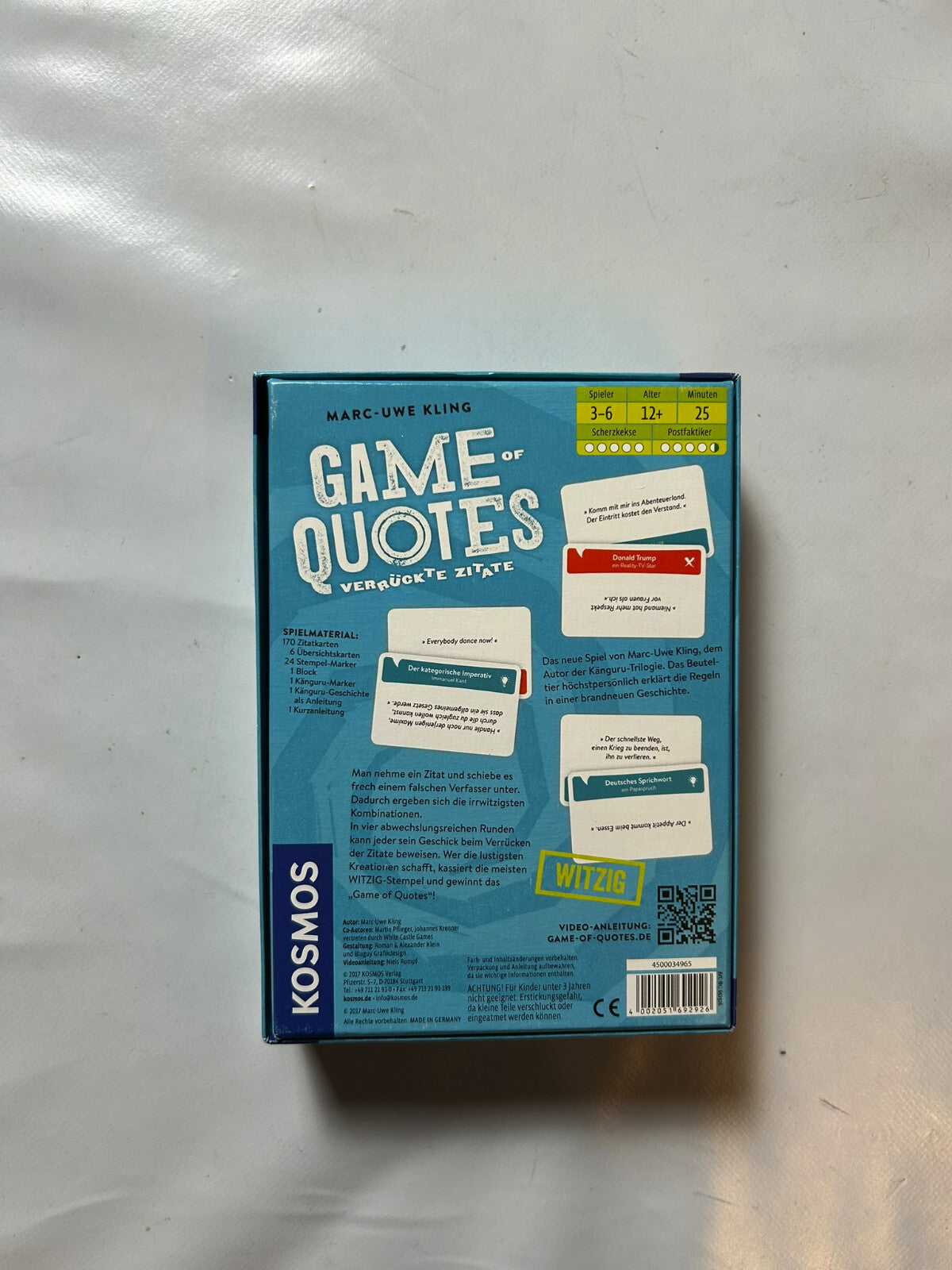 Game of Quotes Verrückte Zitate - Kosmos - Ab 12 Jahren - Vollständig - Ansicht 8