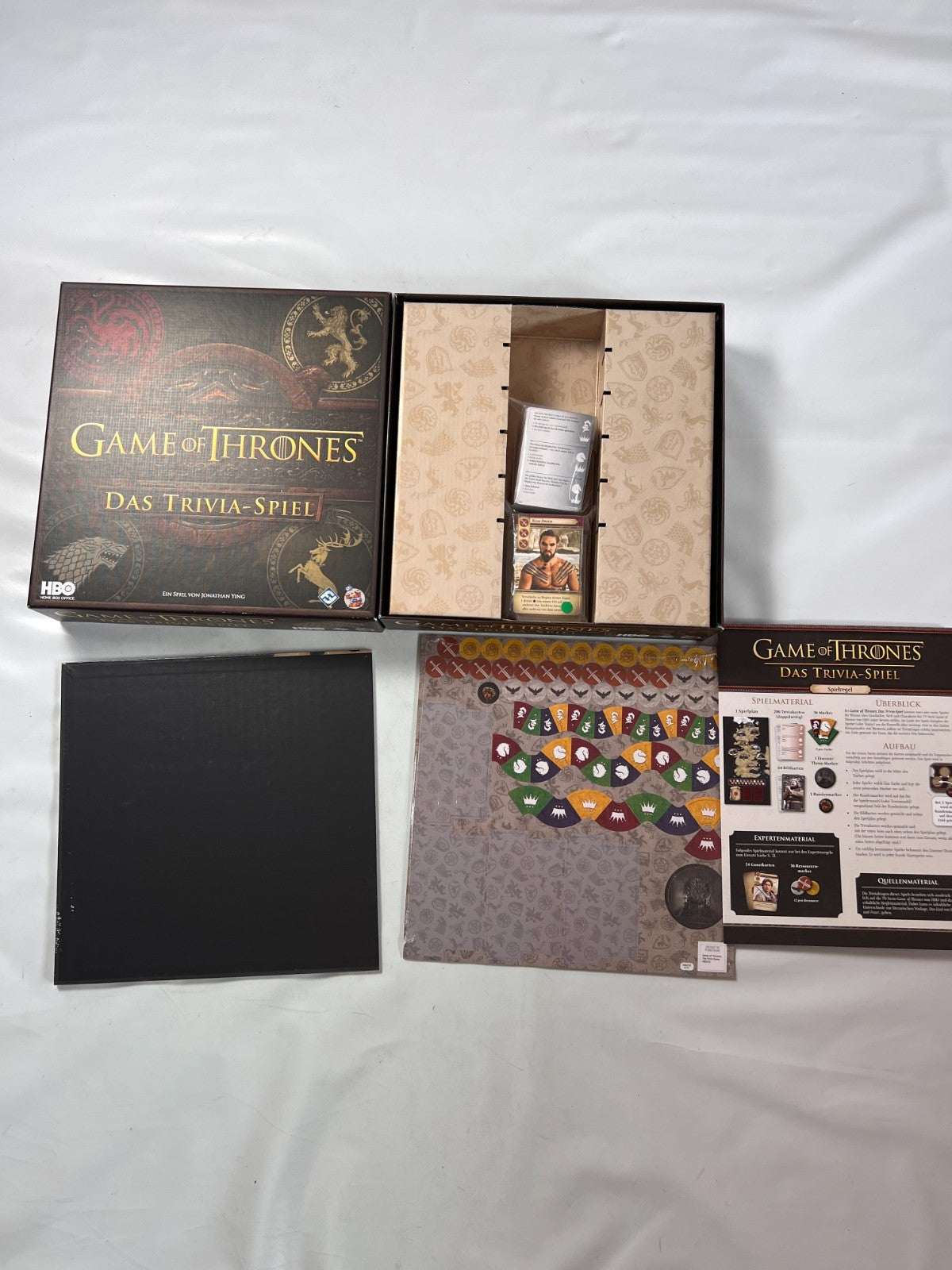 Game of Thrones  Das Trivia Spiel  Brettspiel Deutsch  Unbespielt - Ansicht 2