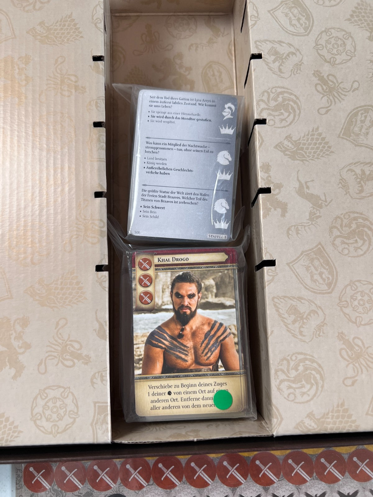 Game of Thrones  Das Trivia Spiel  Brettspiel Deutsch  Unbespielt - Ansicht 4