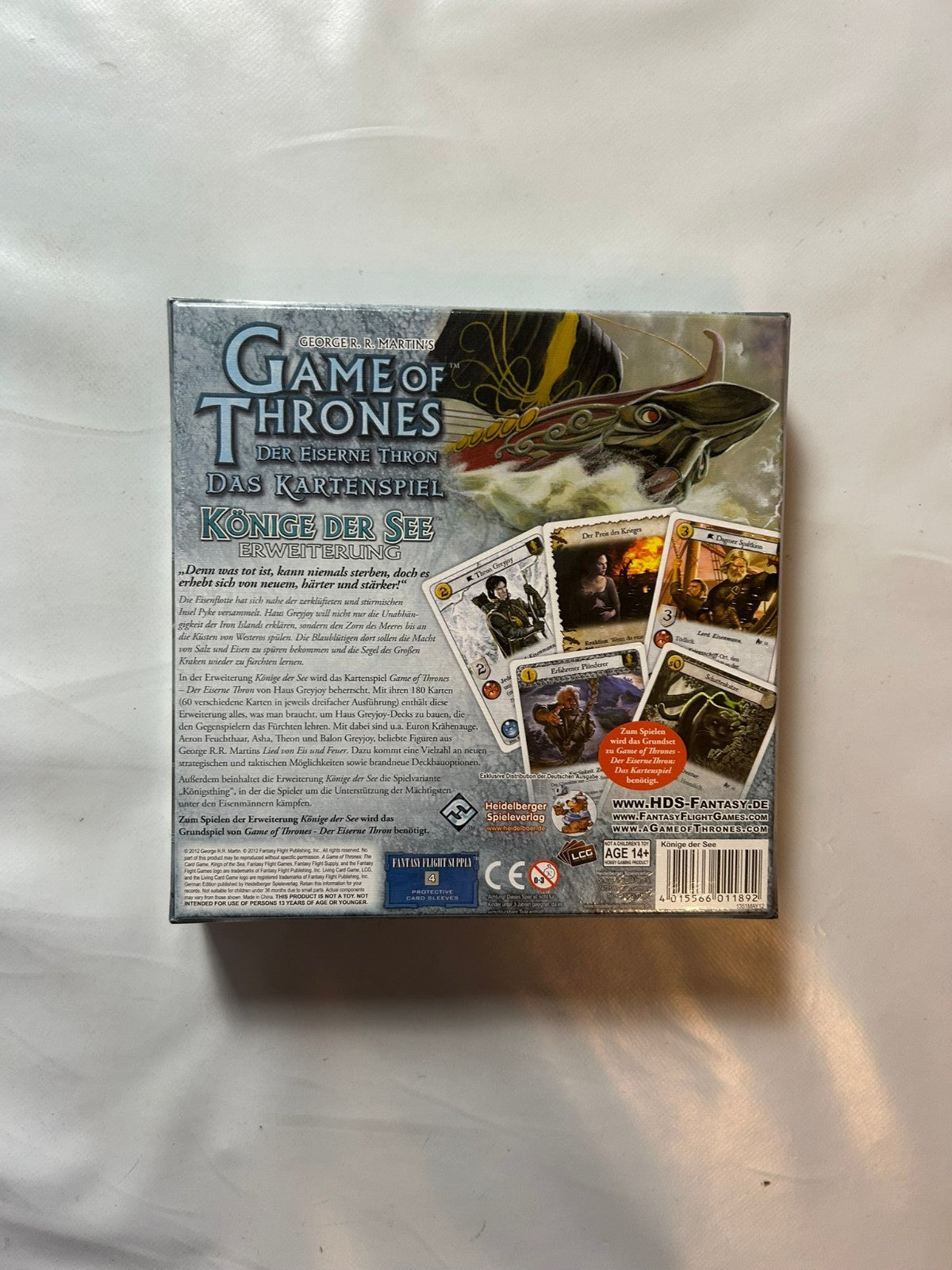 Game of Thrones Der Eiserne Thron LCG Könige der See deutsch  Neu in Folie - Ansicht 6