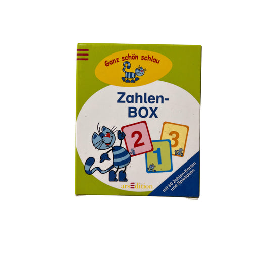 Ganz schön schlau Zahlenbox von arsedition – SKU A10536 – Gesellschaftsspiel gebraucht kaufen bei Brettspielimperium