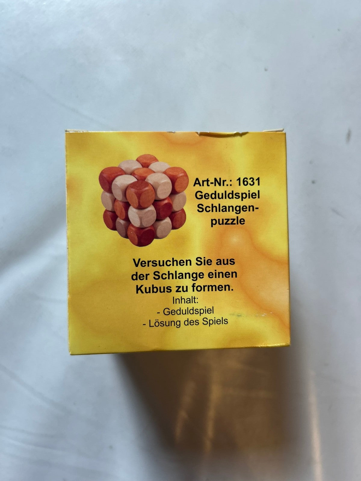 Geduldspiel Schlangenpuzzle Woru Art.:1631  NEU - Ansicht 2