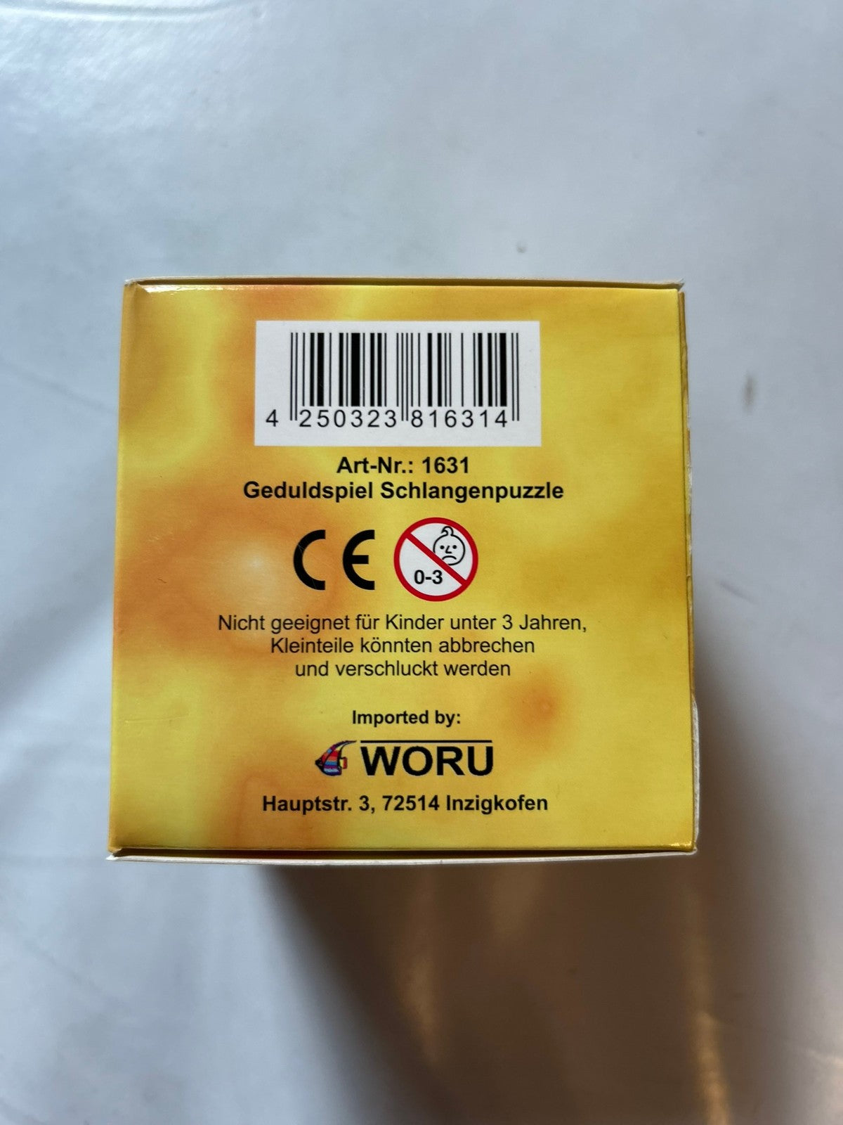 Geduldspiel Schlangenpuzzle Woru Art.:1631  NEU - Ansicht 6