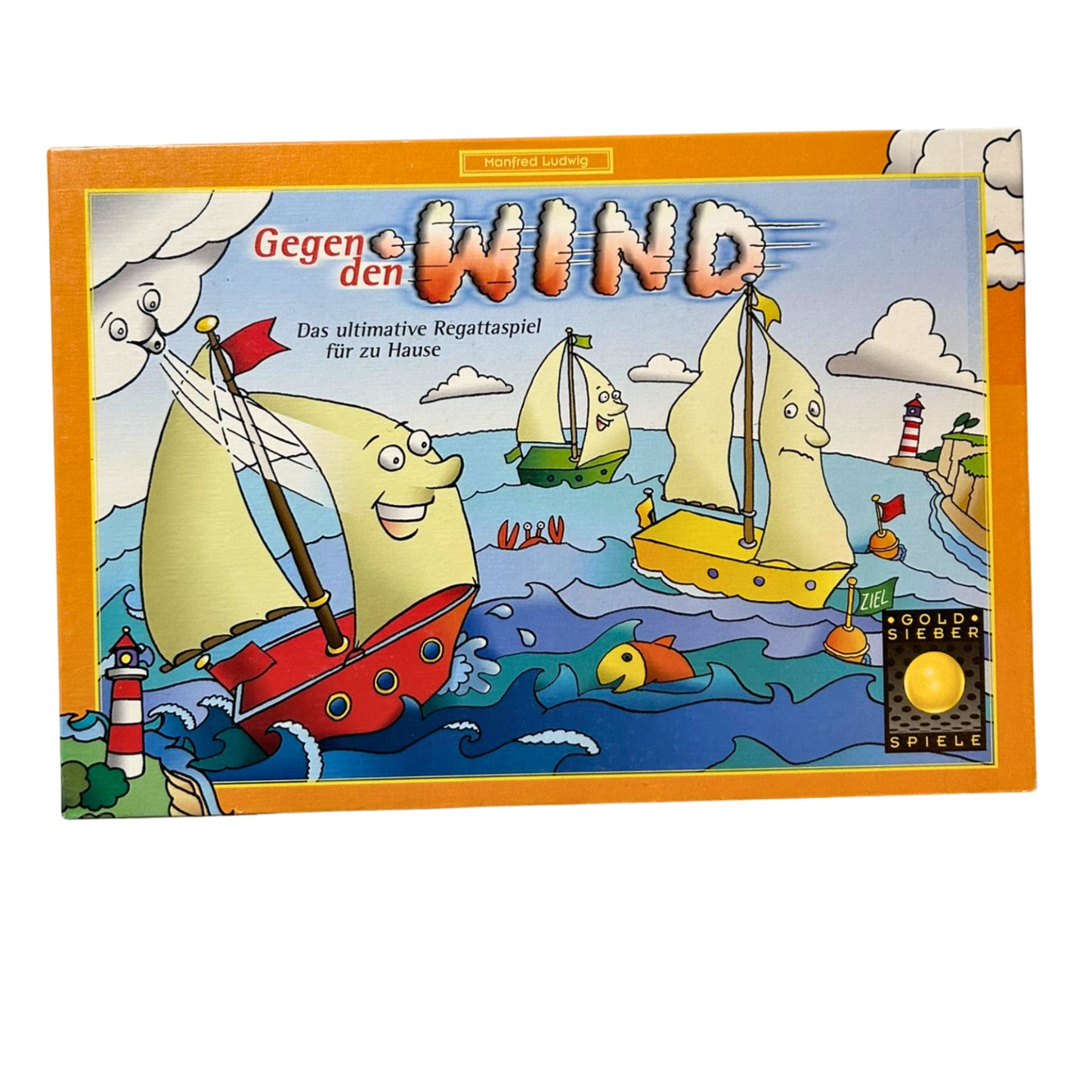 Gegen den Wind Goldsieber Spiele Regattaspiel – SKU A10558 – Gesellschaftsspiel gebraucht kaufen bei Brettspielimperium