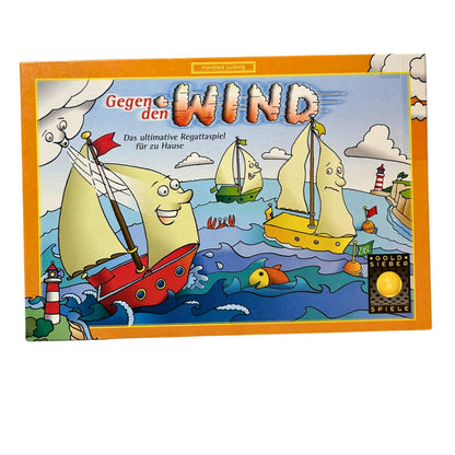 Gegen den Wind Goldsieber Spiele Regattaspiel – SKU A10558 – Gesellschaftsspiel gebraucht kaufen bei Brettspielimperium