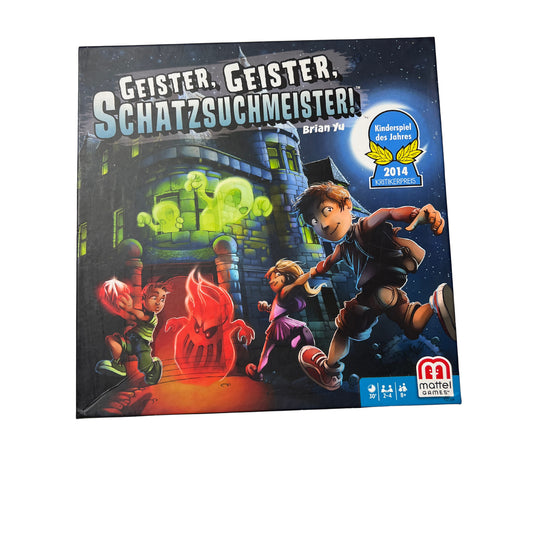 Geister , Geister Schatzsuchmeister - Mattel 2014 – SKU A6401 – Gesellschaftsspiel gebraucht kaufen bei Brettspielimperium