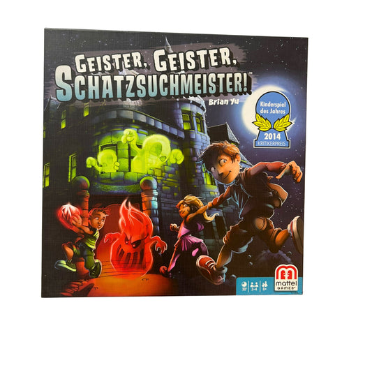 Geister , Geister Schatzsuchmeister - Mattel 2014 – SKU A9647 – Gesellschaftsspiel gebraucht kaufen bei Brettspielimperium