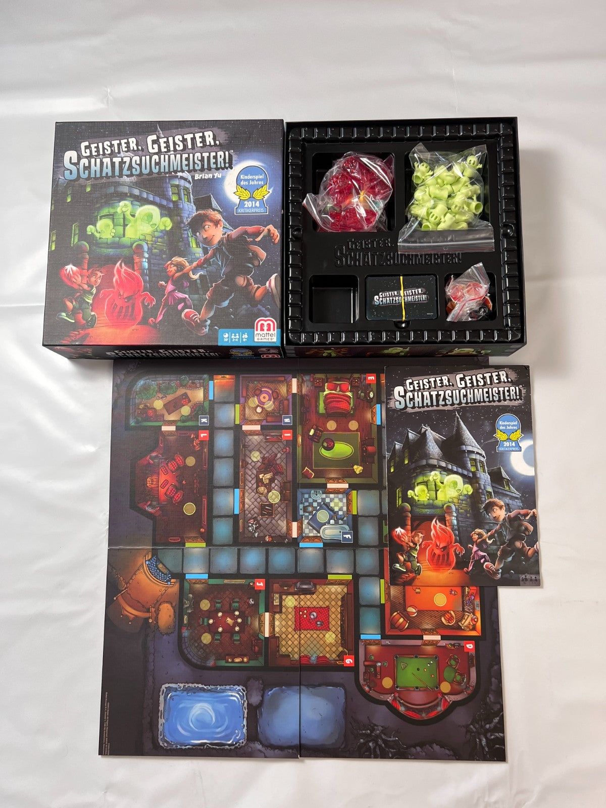 Geister , Geister Schatzsuchmeister - Mattel  2014 - Vollständig - Ansicht 2