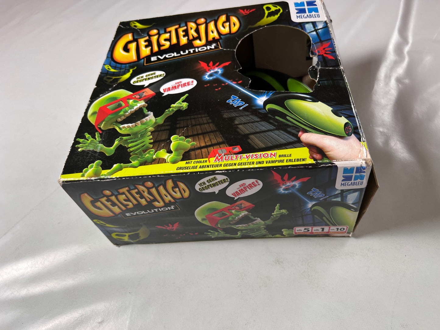 Geisterjagd Evolution MegaBleu Spiel  Funktionsfähig  Vollständig - Ansicht 9