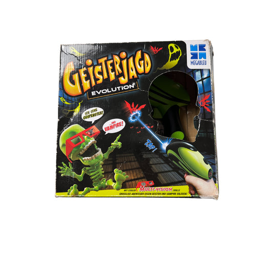 Geisterjagd Evolution MegaBleu Spiel - Funktionsfähig – SKU A12095 – Gesellschaftsspiel gebraucht kaufen bei Brettspielimperium
